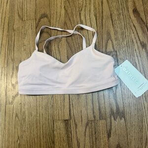Athleta Women's Pink Sports Bra Elation A-C